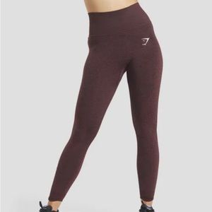 Gymshark Vital Rise Leggings - Brown Marl